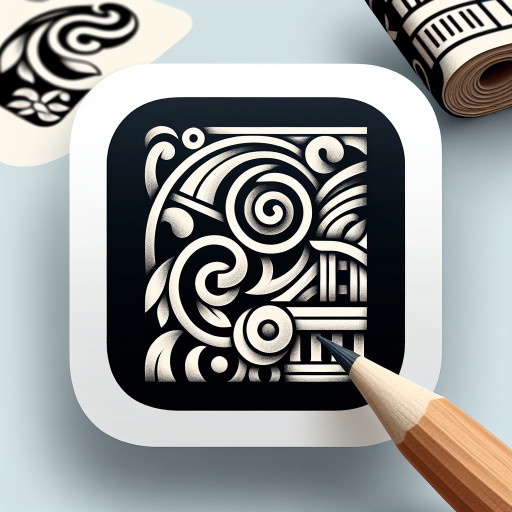 aesthetic scroll ancient greek style 