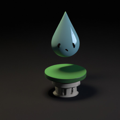 a drop of water performing storytelling for kids