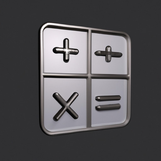 "Handwritten Fraction calculator app icon"  
