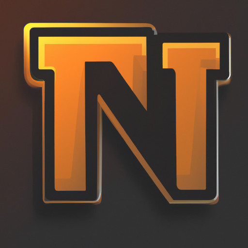 the letters "NT" in a transparent background relaxed