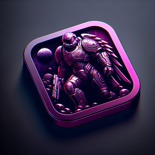 an epic fantasy space soldier