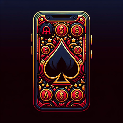 A black Ace red money the name T-Money in red