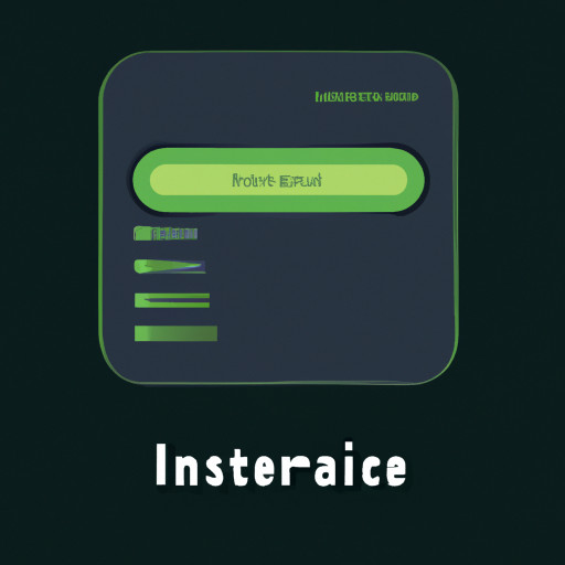 Interface intuitiva e sustentável