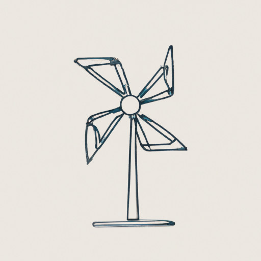 线条，风车